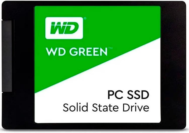 WD Green PC SSD solid state drive with green and white label