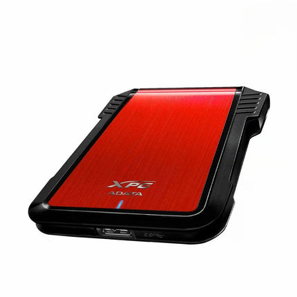 ADATA EX500 Hard Drive Enclosure, 2.5" HDD/SSD, 9.5mm/7.0mm (2.5"), USB 3.1 Gen1, SATA III, Red (NEW) 6 Month Warranty
