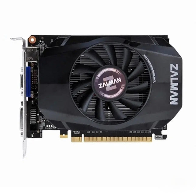 Zalman graphics card on a white background