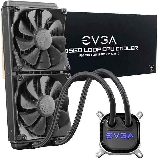 EVGA CLC 280M RGB Pump Liquid Cooling Black (NEW) 11 Month Warranty