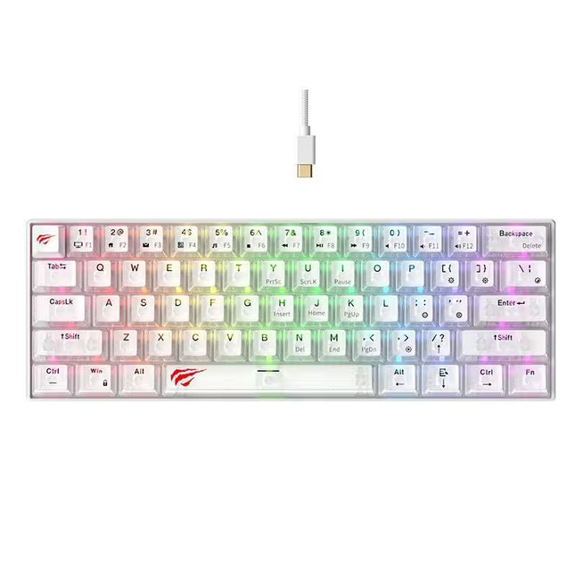 HAVIT Mechanical Keyboard KB903L Red Switch RGB - (NEW) 10 Month Warranty
