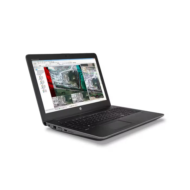 Laptop on a white background