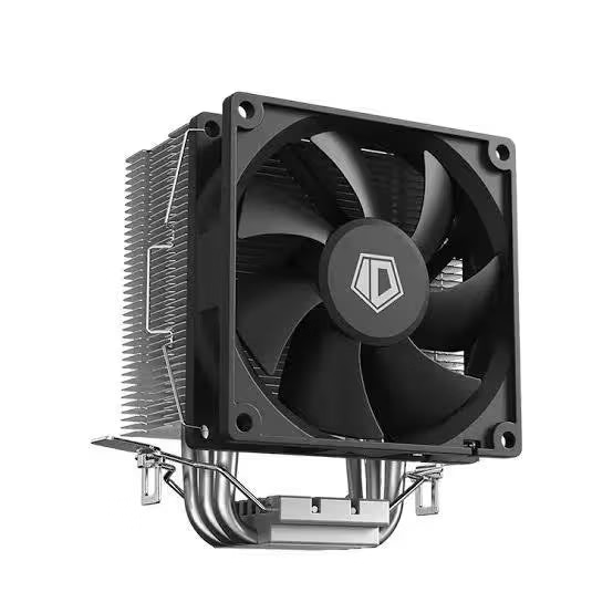 A black ID-COOLING SE-903-SD V3 CPU air cooler with a 92mm fan and aluminum heatsink