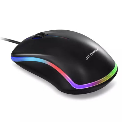 JITOPKEY M120 Mouse – Optical Sensor 1000 DPI (Black) (NEW) 1 Month Warranty