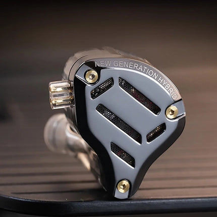 Close-up of a high-tech device with 'New Generation Hybrid'