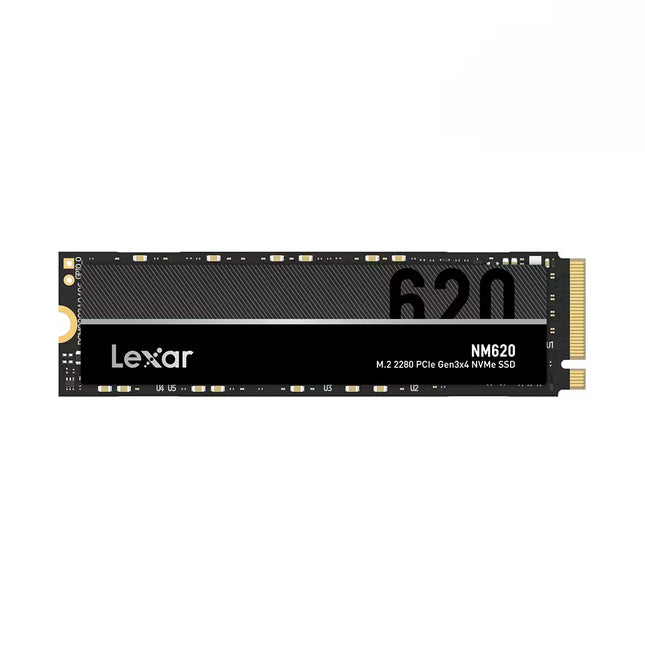 Lexar NM620 M.2 2280 PCIe Gen3x4 NVMe SSD on a white background