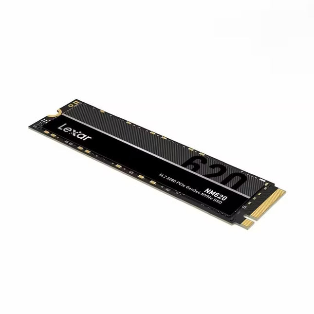 Lexar NM620 NVMe SSD on a white background
