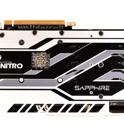 Sapphire Nitro graphics card on a white background